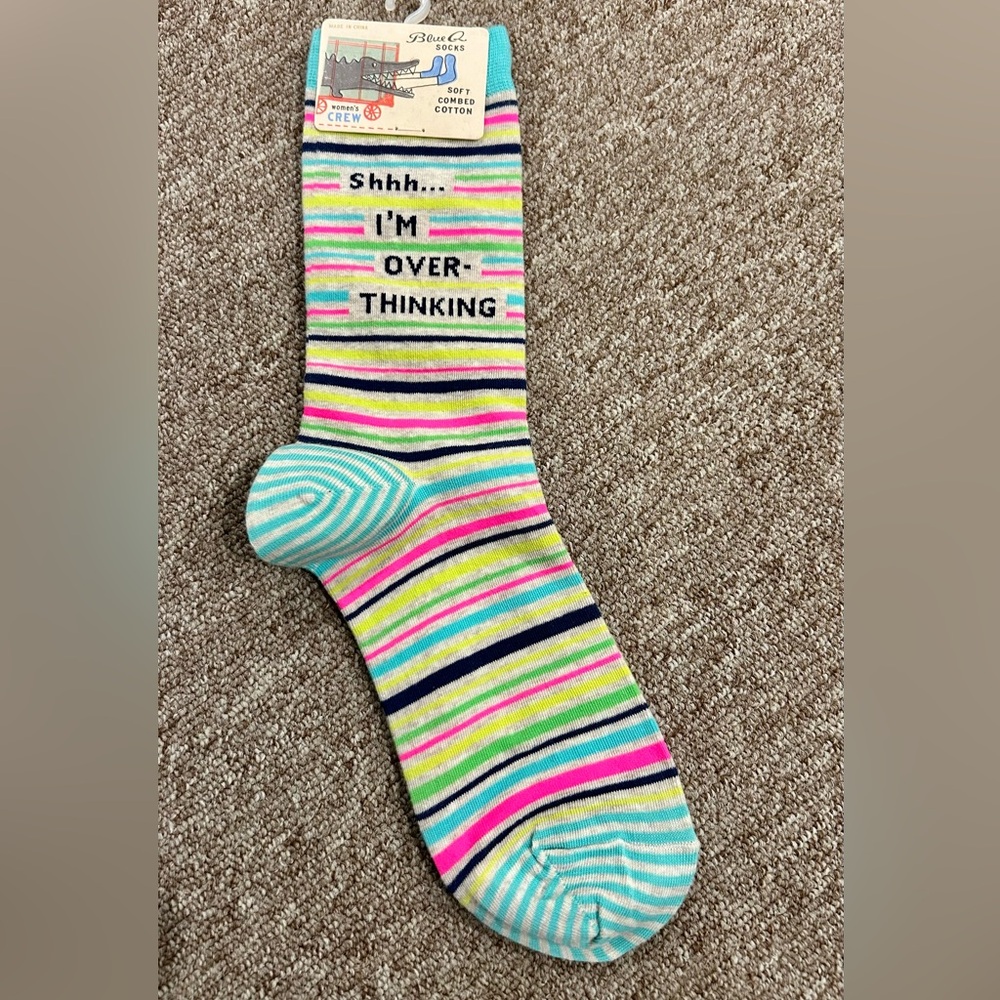 Blue Q socks NWT. Crew size 5-10